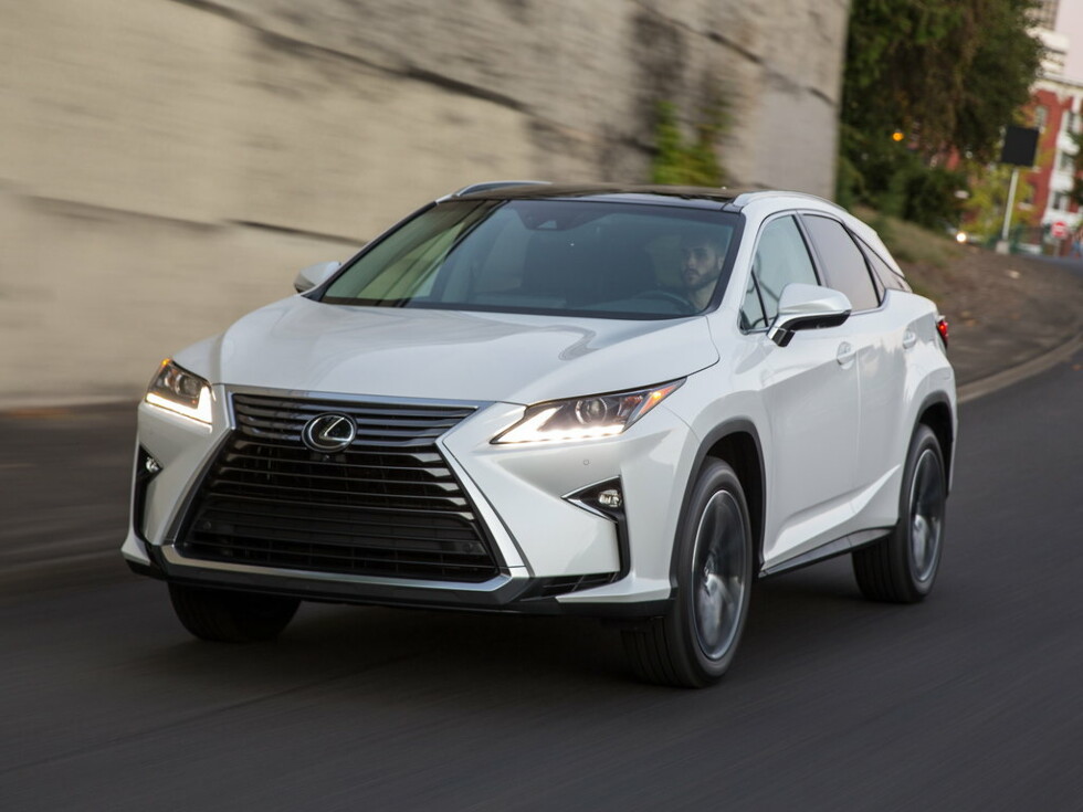 Коврики текстильные "Премиум+" для Lexus RX300 IV (suv / AGL20W, AGL25W) 2017 - 2019, черные, 4шт.