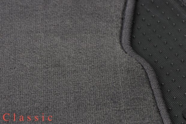 Коврики текстильные "Классик" для Kia Picanto III (хэтчбек 5 дв / JA АКПП) 2017 - Н.В., темно-серые, 5шт.