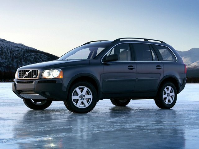 Коврики текстильные "Классик" для Volvo XC90 I (suv / C) 2006 - 2014, черные, 5шт.