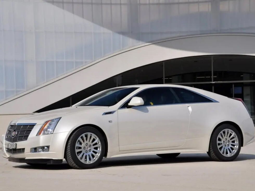 Коврики ЭВА "EVA сота" для Cadillac CTS II (купе / Купе) 2009 - 2015, черные, 4шт.